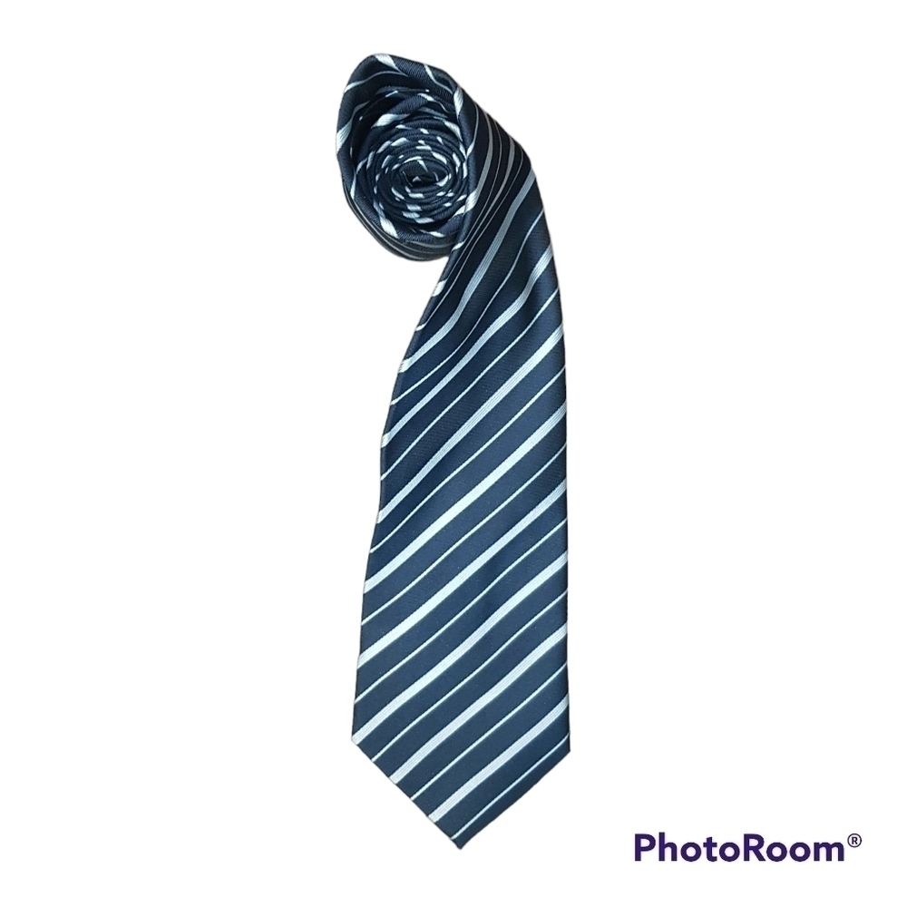 Ermenegildo Zegna Striped Silk Tie